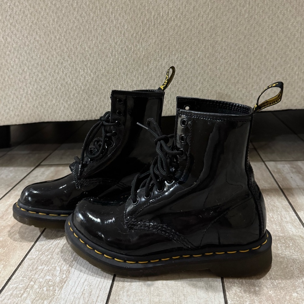 Dr. Martens Black Lace Up Boots